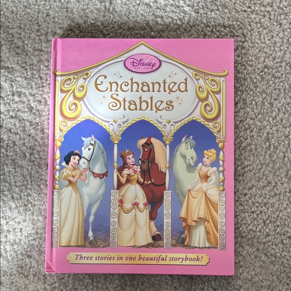 Disney Other - Disney Enchanted Stables Pink Storybook